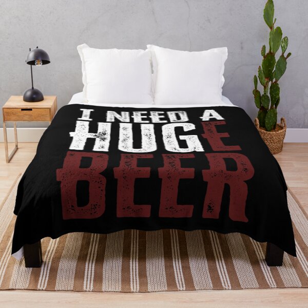 Item preview, I NEED A HUGe beer designed and sold by FuntasticDez.