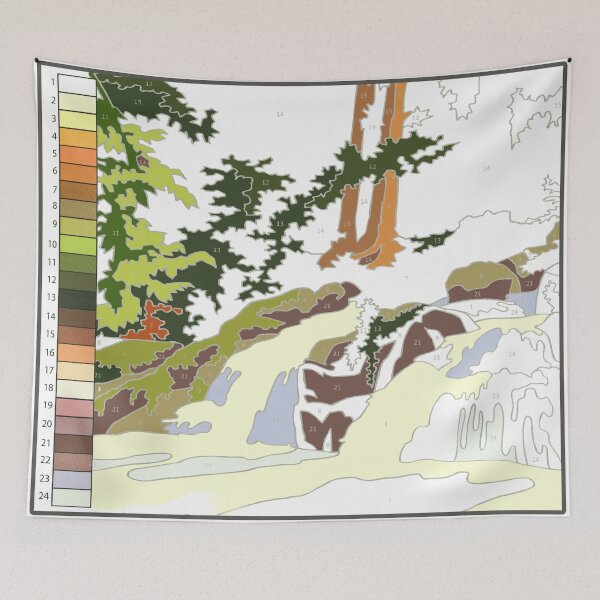 Item preview, Paint By Numbers - Unfinished Art Gallery No.2 designed and sold by elevens.