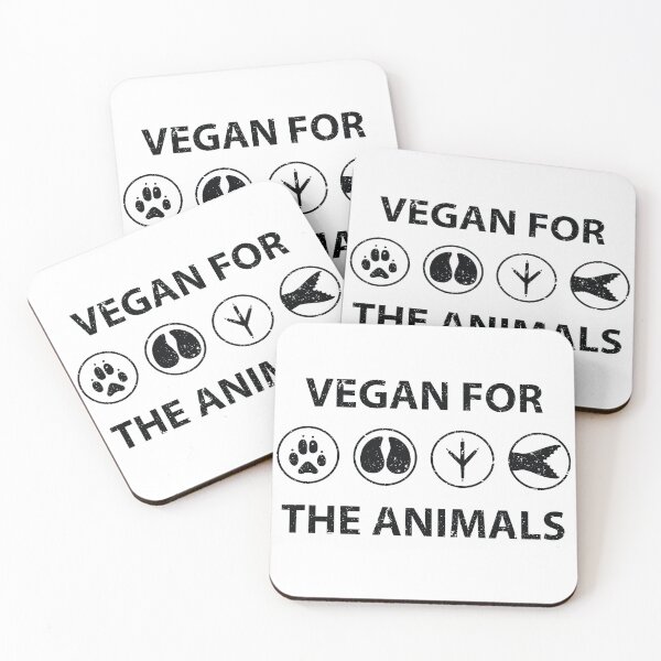 Item preview, Vegan for the animals designed and sold by Veganreactions.