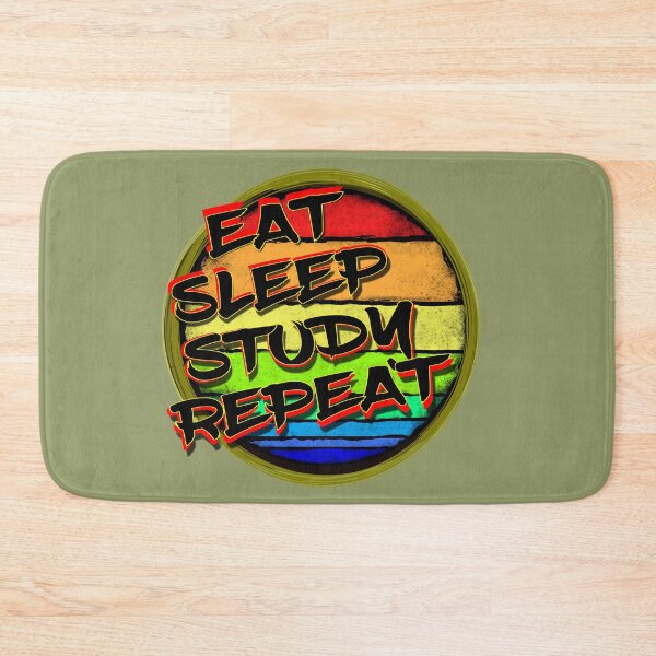 Item preview, Eat Sleep Study Repeat designed and sold by ronnieyoung.