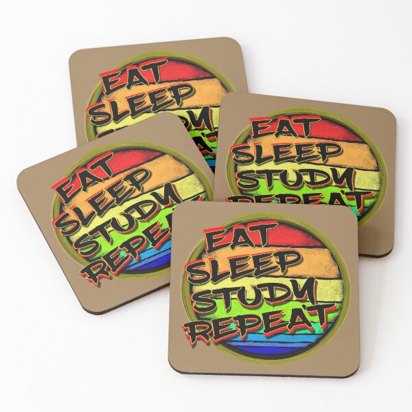 Item preview, Eat Sleep Study Repeat designed and sold by ronnieyoung.