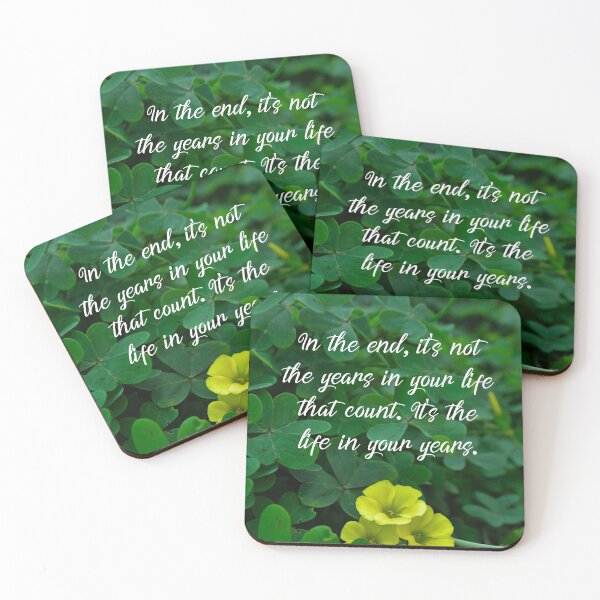 Item preview, It's the life in your years - Abraham Lincoln designed and sold by AngeloDeVal.