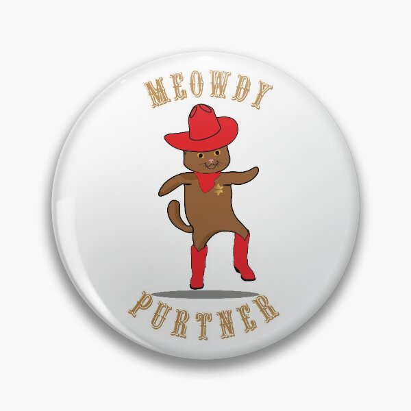 Aperçu de l'œuvre Meowdy Purtner créée et vendue par JUST04Designs.