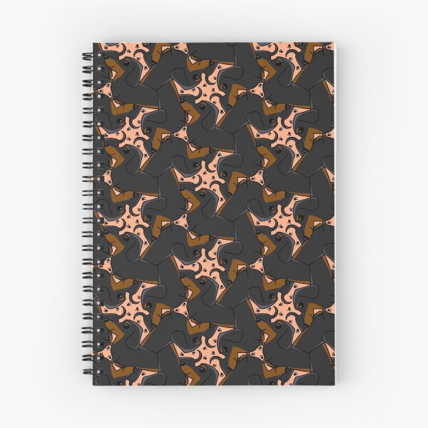 Item preview, Dachshund pattern - black and brown designed and sold by 3gomen.