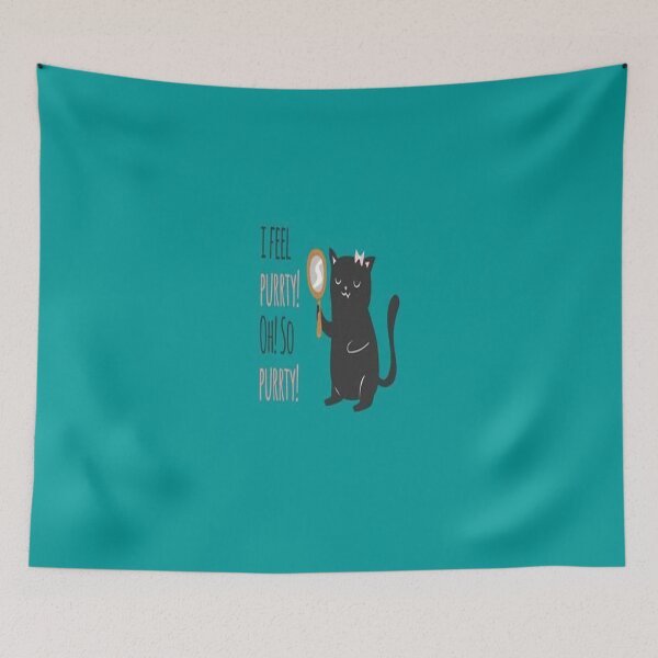 Item preview, I Feel Purrty Oh So Purrty designed and sold by JuttaMuller.