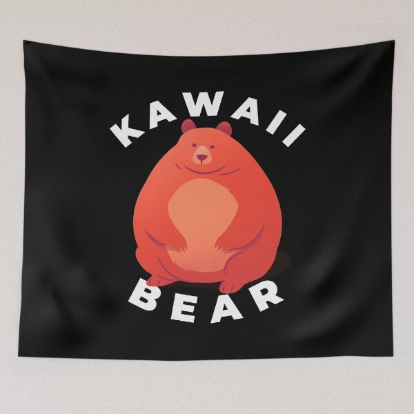 Item preview, Kawaii bear designed and sold by Trantor-Tees.