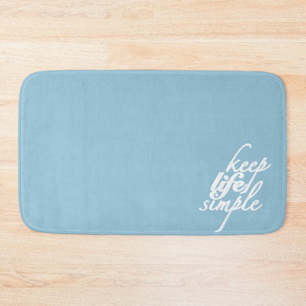 Item preview, Copy of Keep Life Simple | Solid White Text designed and sold by jociart.