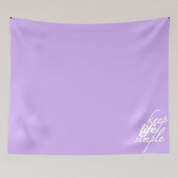 Item preview, Copy of Keep Life Simple | Solid White Text designed and sold by jociart.