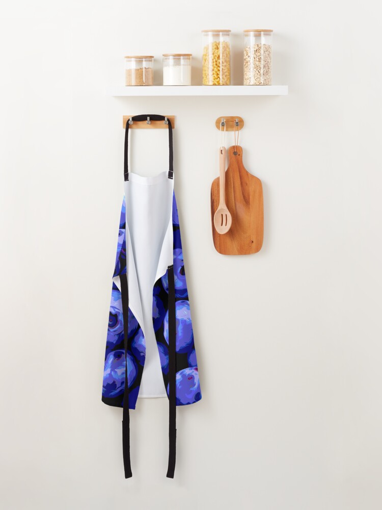 Alternate view of Blueberries Apron