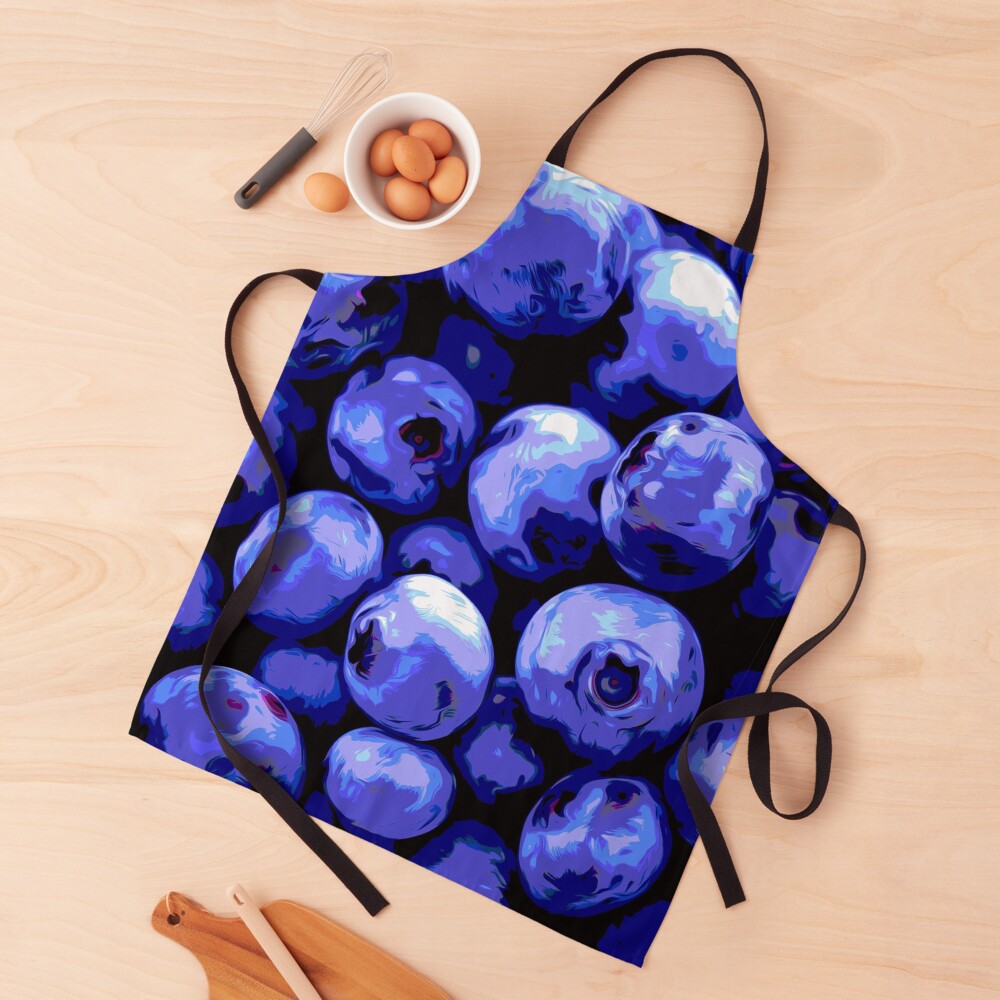 Blueberries Apron