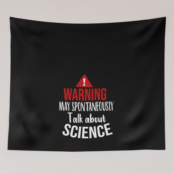 Item preview, Warning May Spontaneously Talk About Science , math t-shirt designed and sold by Ikgha.