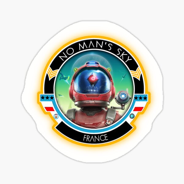 Logo No Man's SKy France Beyond Sticker