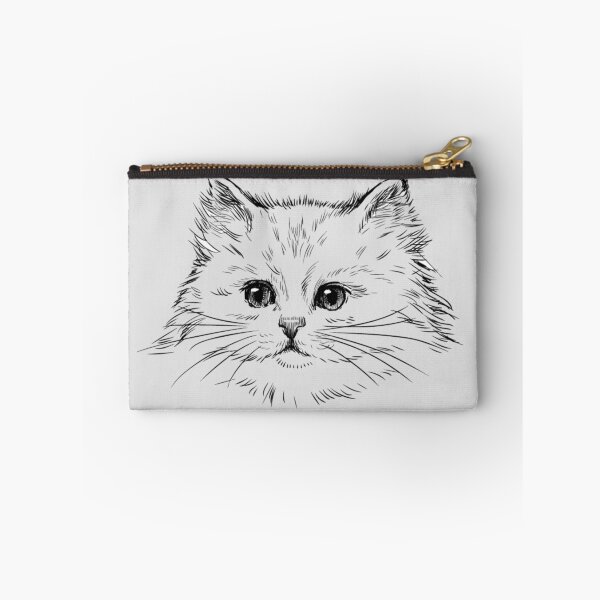 Item preview, cute cat with red nose designed and sold by Pink-angel2030.