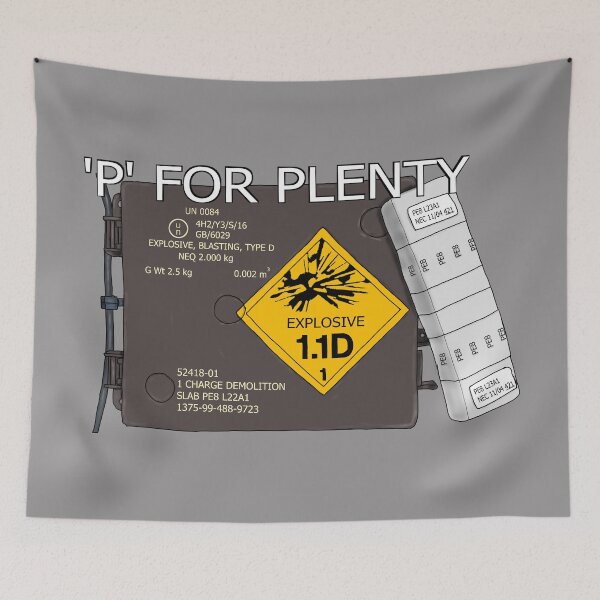 Item preview, 'P' FOR PLENTY designed and sold by EOMFD-80.