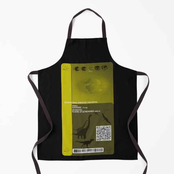 Item preview, time travel - Pass/ticket - Jurassic plains of Gondwana designed and sold by jc007.