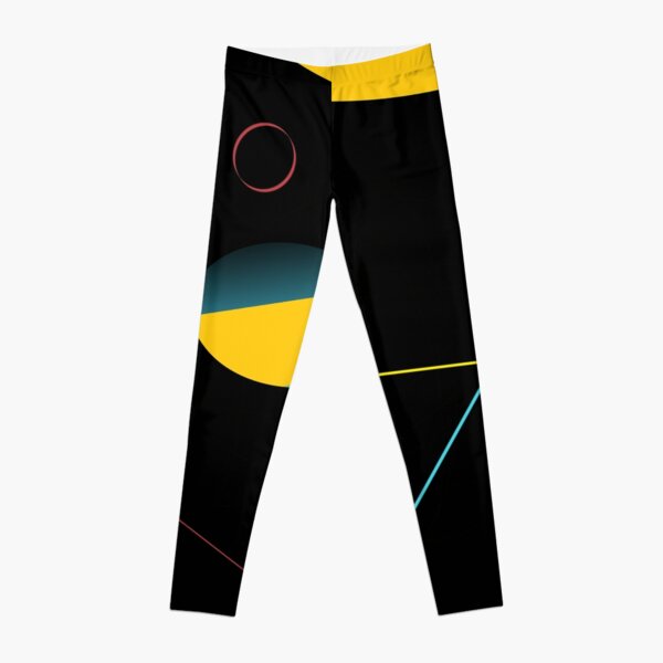 Okookram abstract fineart geometry Leggings
