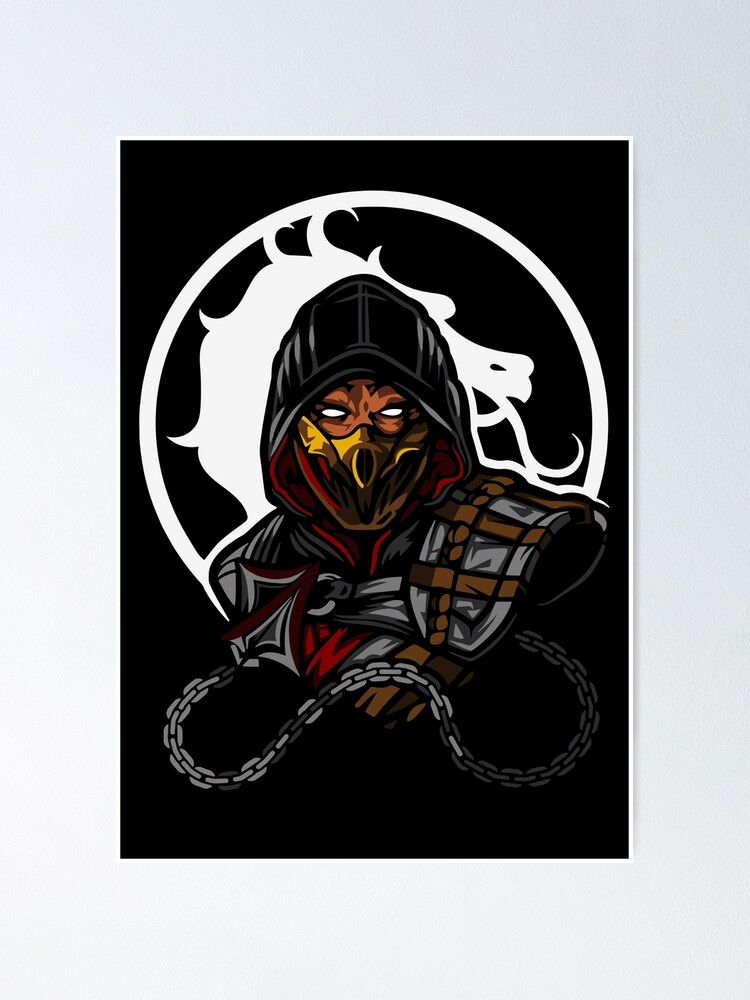 Poster Mortal Kombat - Scorpion, Wall Art, Gifts & Merchandise