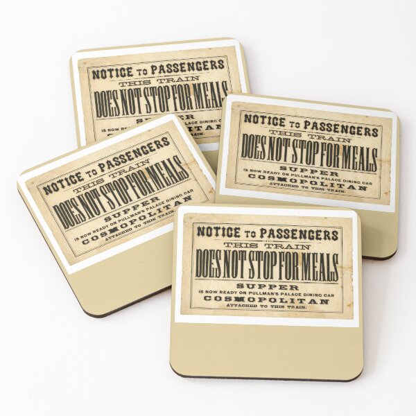 Item preview, This Train Does Not Stop For Meals designed and sold by Wyman Brent.
