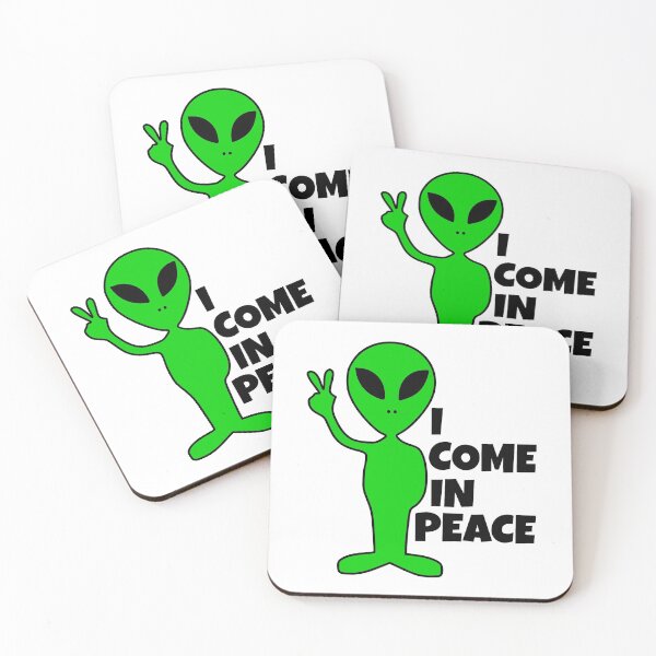 Item preview, I Come In Peace designed and sold by Vladan Seva.