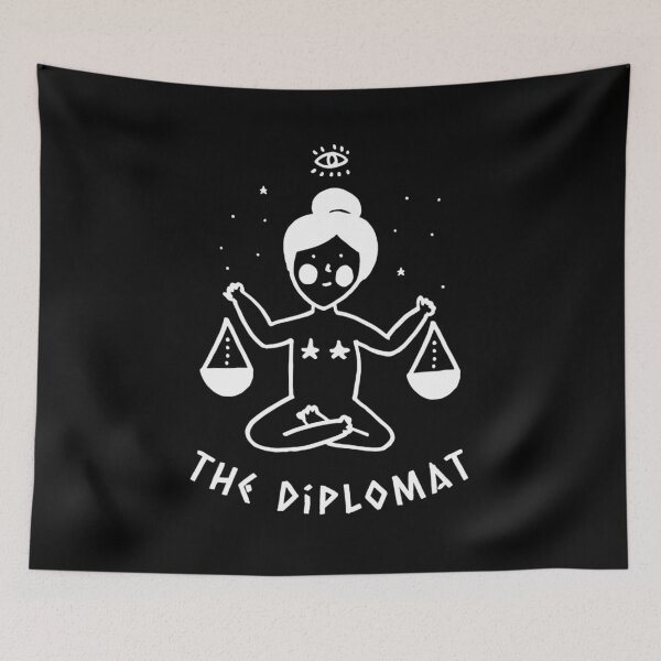 Item preview, Libra The Diplomat designed and sold by LadyZodiac.