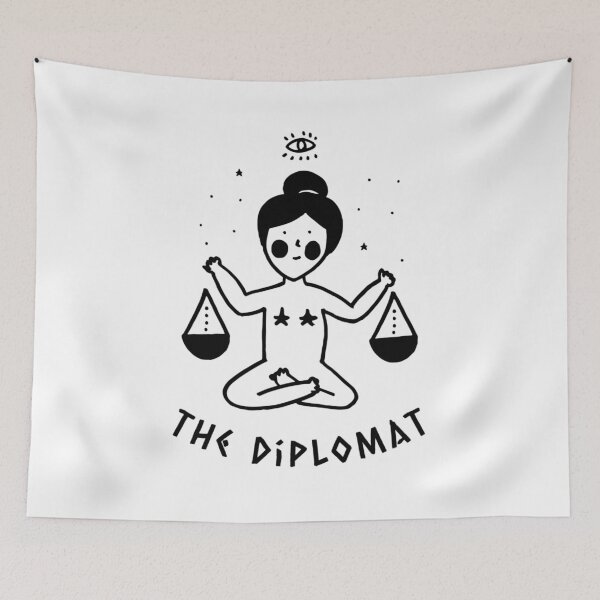 Item preview, Libra The Diplomat designed and sold by LadyZodiac.