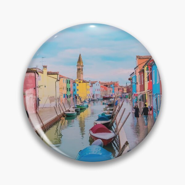Item preview, Streets of Burano Italy designed and sold by CeeveeDesigns.