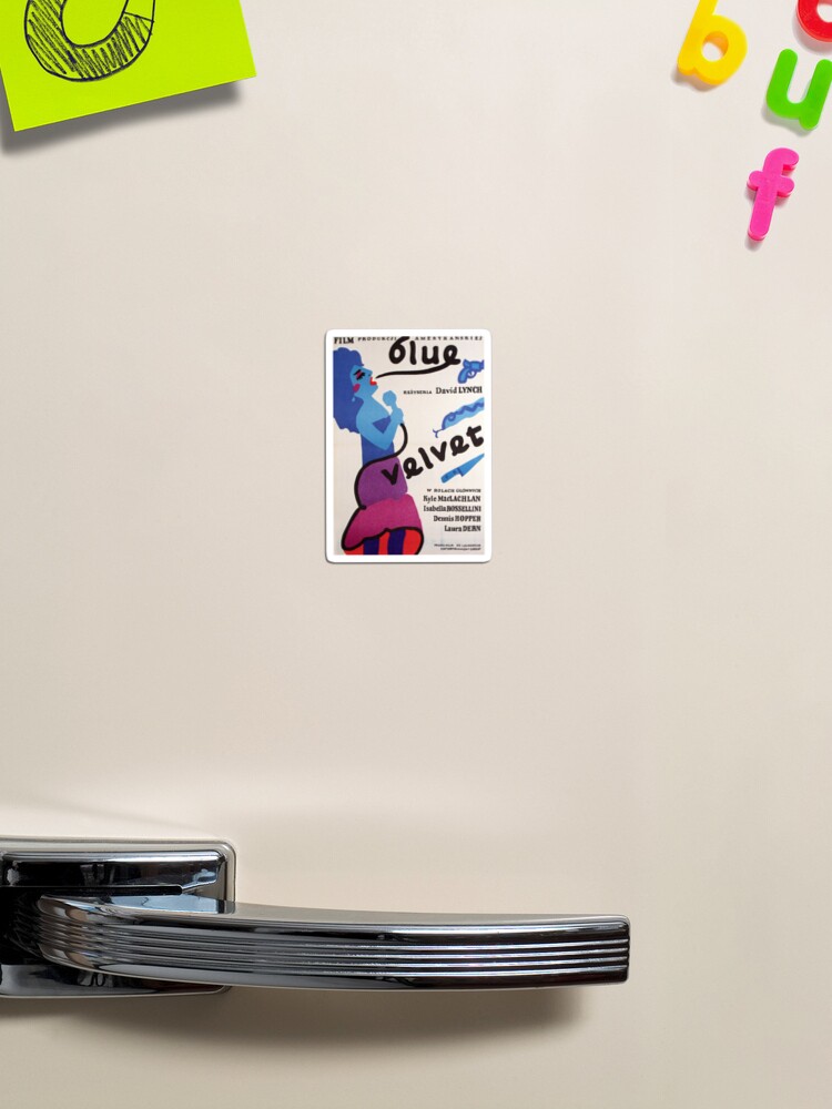 Blue Velvet FRIDGE MAGNET movie poster 