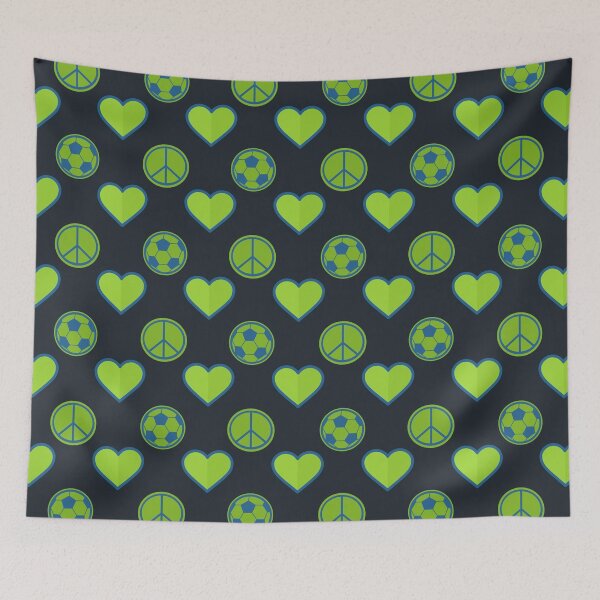 Item preview, Peace Love Soccer - Sounders designed and sold by SaltyLass.