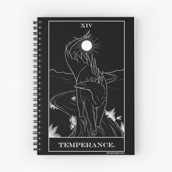 Item preview, Temperance Dinosaur Stegosaurus Tarot designed and sold by InterfectorFactory.