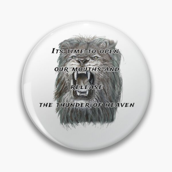Item preview, The Thunder of Heaven Sticker, Christian Jesus, Christian Prayer designed and sold by BoastInArt.