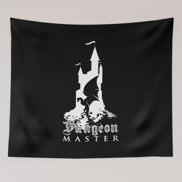 Aperçu de l'œuvre Dungeon Master Dragon Castle Imprimer créée et vendue par ToplineDesigns.