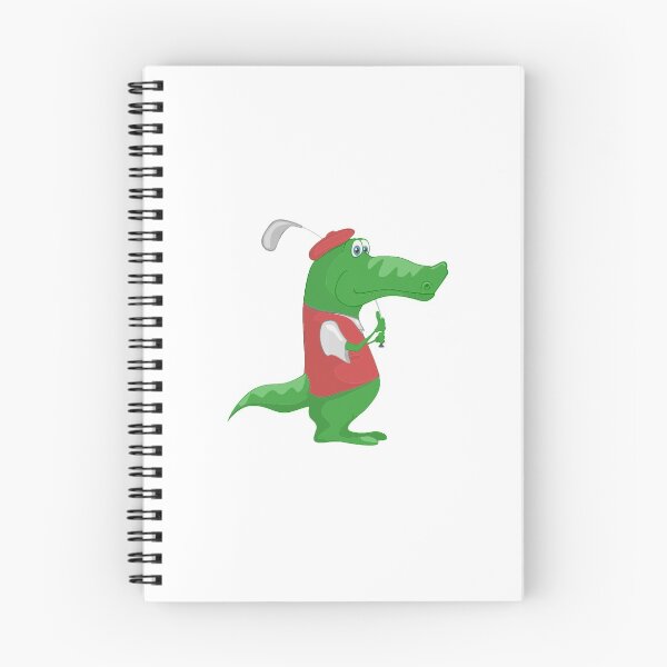 Item preview, Golfing Crocodile designed and sold by Shrewd Mood.
