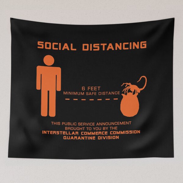 Item preview, Social Distance Hugger - orange designed and sold by CCCDesign.
