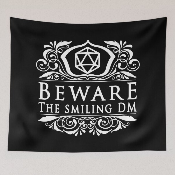 Item preview, Beware The Smiling Dungeon Master designed and sold by ToplineDesigns.