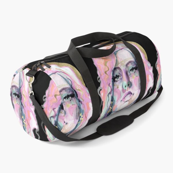 Item preview, Babette watercolor collage face # 1 designed and sold by Susanne Margarete Lutz.