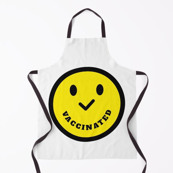Item preview, Vaccinated Check Smiley Face designed and sold by molamode.