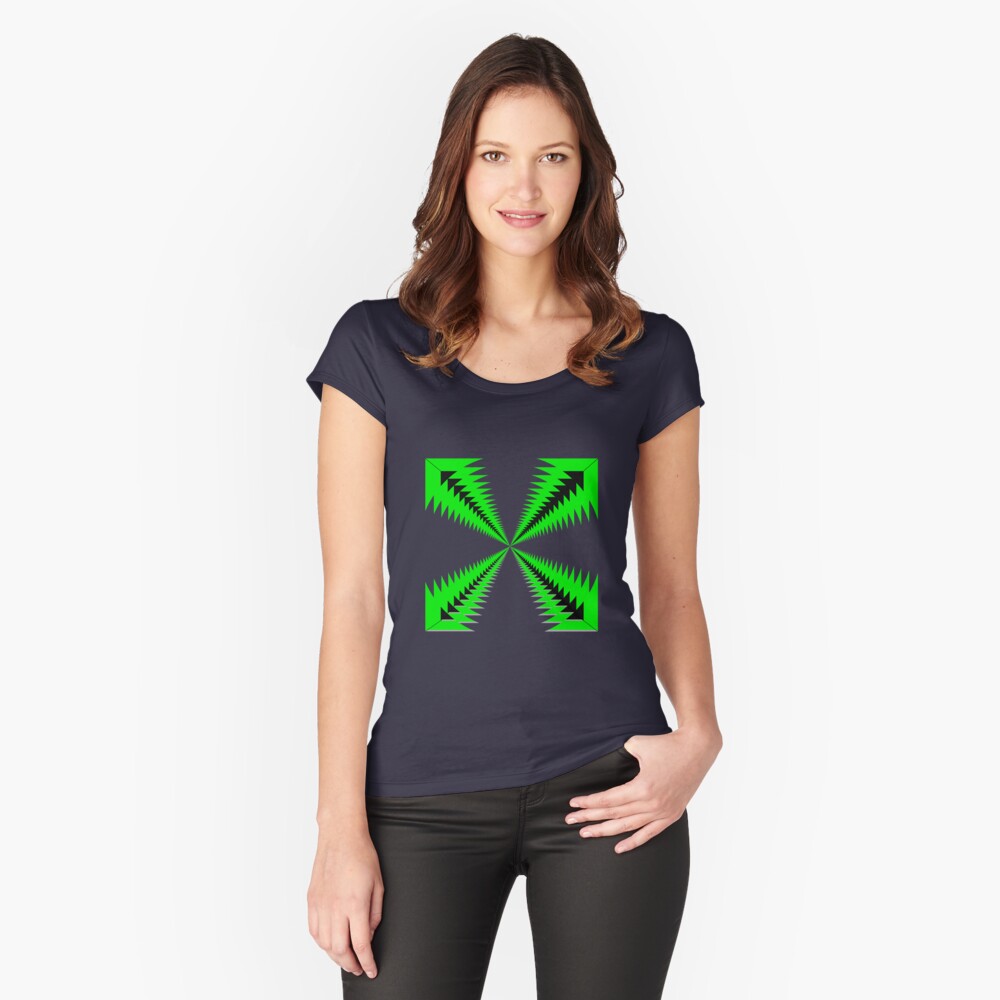 Item preview, Fitted Scoop T-Shirt designed and sold by roggcar.