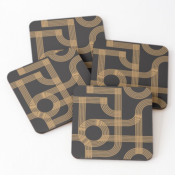 Item preview, Art Deco Linear Design - bronze designed and sold by JRP Design.