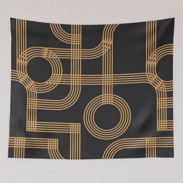 Item preview, Art Deco Linear Design - bronze designed and sold by JRP Design.