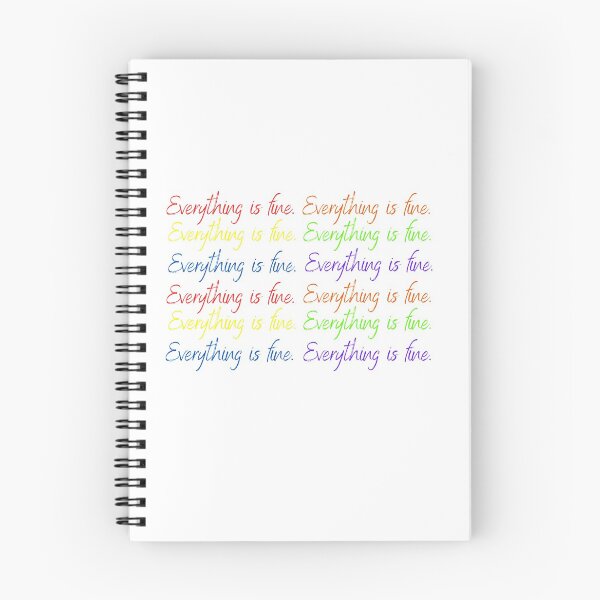 Item preview, Everything Is Fine designed and sold by Linnane.