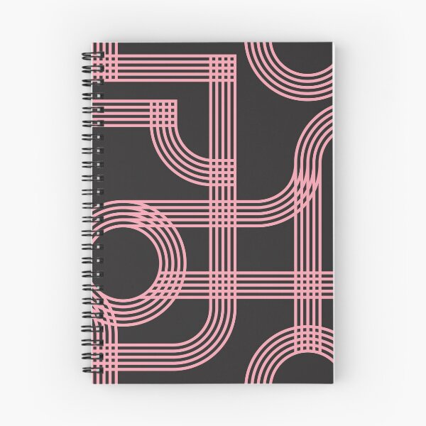 Item preview, Art Deco Linear Design - pink designed and sold by JRP Design.