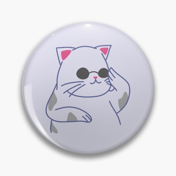 Item preview, cute cat with red nose designed and sold by Pink-angel2030.