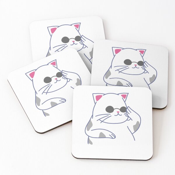 Item preview, cute cat with red nose designed and sold by Pink-angel2030.