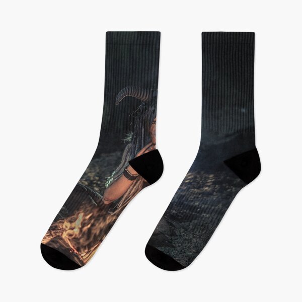 Item preview, Völva by the fire designed and sold by Kristvin Gudmundsson.