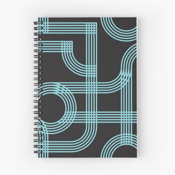 Item preview, Art Deco Linear Design - turquoise designed and sold by JRP Design.