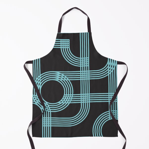 Item preview, Art Deco Linear Design - turquoise designed and sold by JRP Design.