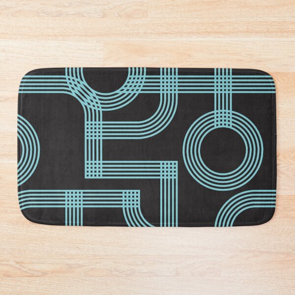 Item preview, Art Deco Linear Design - turquoise designed and sold by JRP Design.