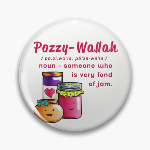 Item preview, Pozzy-Wallah - a jam lover designed and sold by TimeLady's Closet.