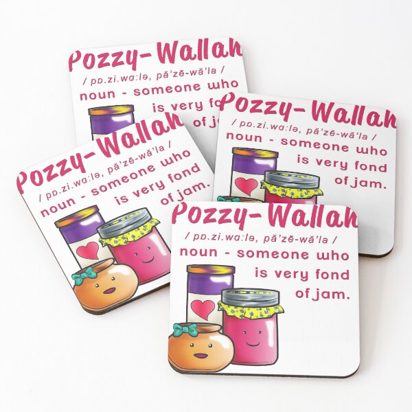 Item preview, Pozzy-Wallah - a jam lover designed and sold by TimeLady's Closet.