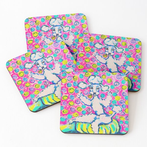 Item preview, Poodles in Vegas designed and sold by vintagejoann.